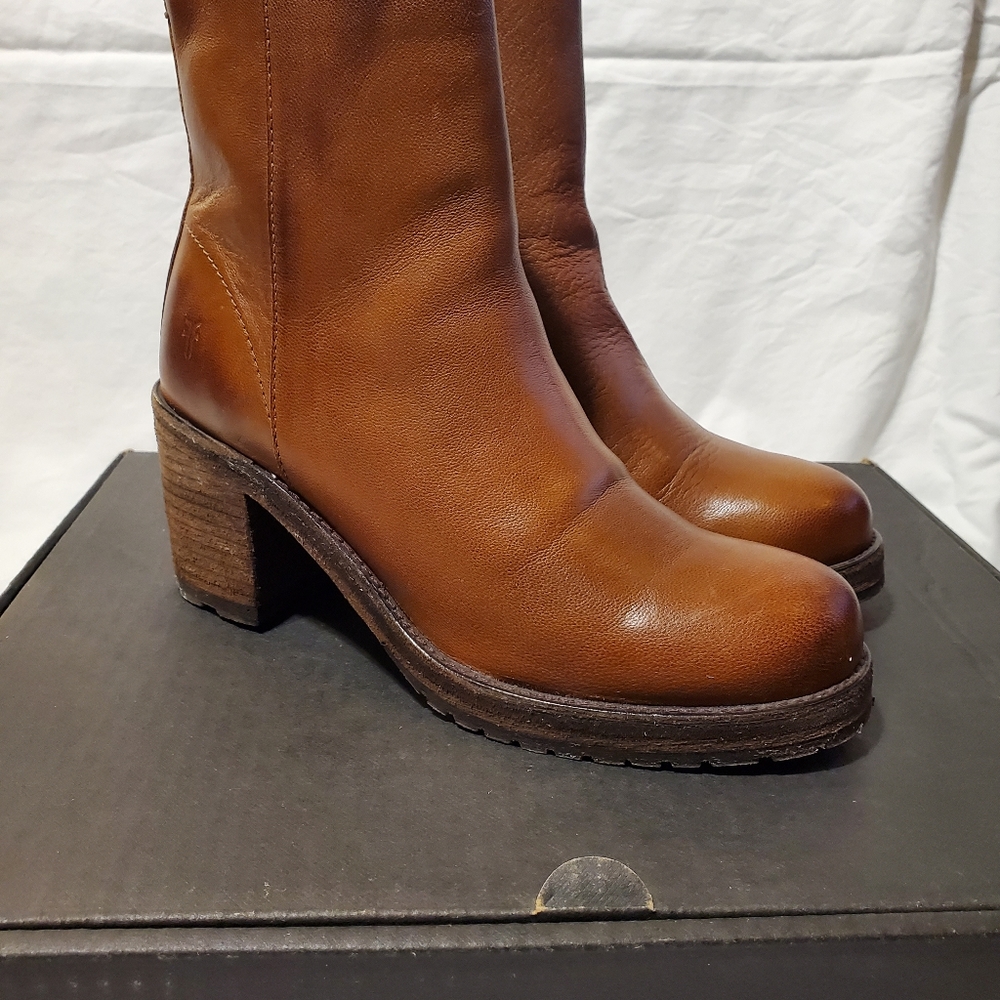 Frye Leather Boots - Picture 3 of 5